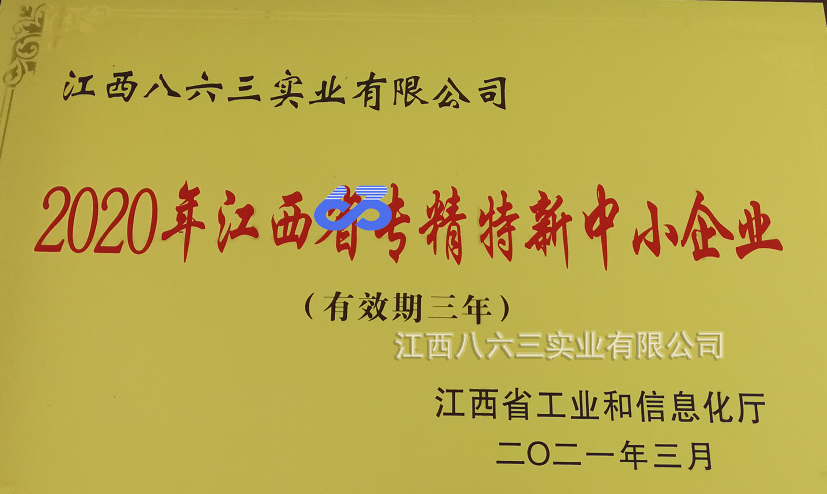 必一体育官网喜获国家级专精特新“小巨人”称号